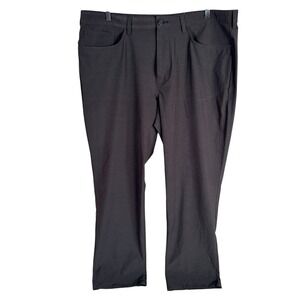 Callaway Golf Pants Mens 40x30 Dark‎ Gray Performance Stretch 5-Pocket Trousers